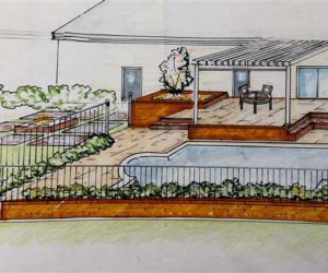 Residential Drawing - Stephen A Roberts Landscape Design And Construction - Western MA